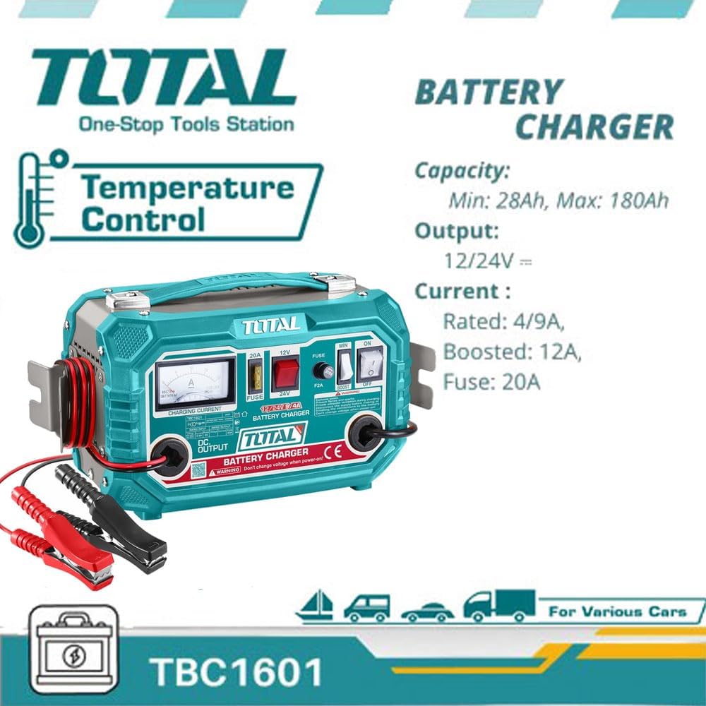 Total Battery Charger 12 / 24V