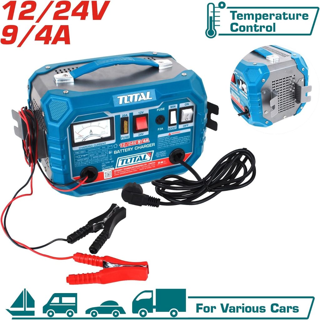 Total Battery Charger 12 / 24V