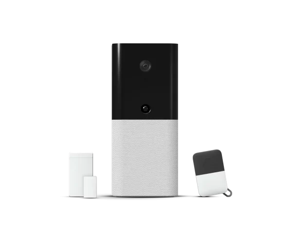 Abode Iota all-in-one security device with integrated camera"